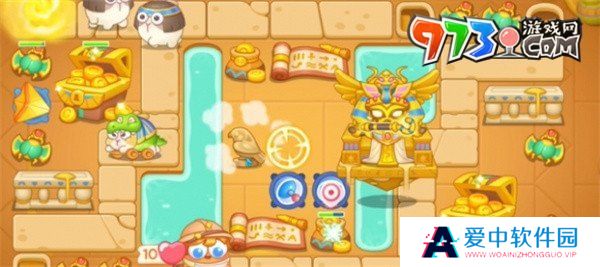 《保卫萝卜4》法老归来第120关通关攻略