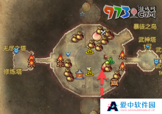 《剑灵》全新无限之塔入口位置