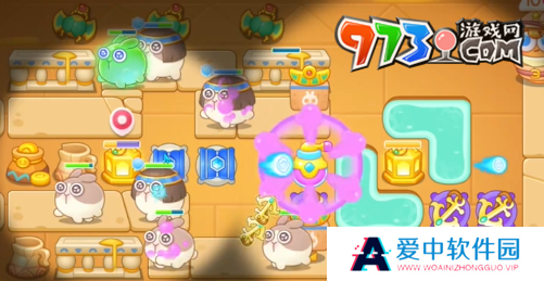 《保卫萝卜4》法老归来第109关通关攻略