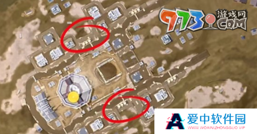 《和平精英》流浪地球落地舔空投方法