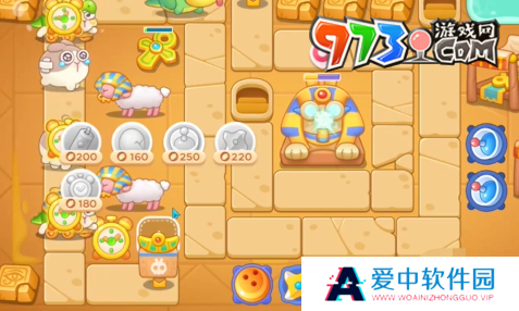 《保卫萝卜4》法老归来第106关通关攻略