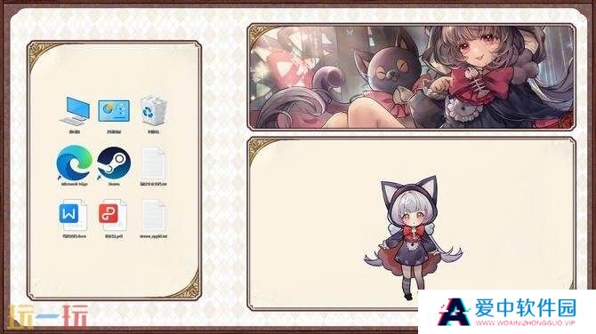 桌面游戏《桌面小猫娘》已上线Steam商店页面