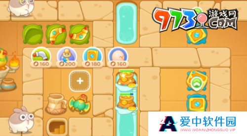《保卫萝卜4》法老归来第102关通关攻略