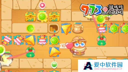 《保卫萝卜4》法老归来第104关通关攻略