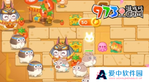 《保卫萝卜4》法老归来第105关通关攻略
