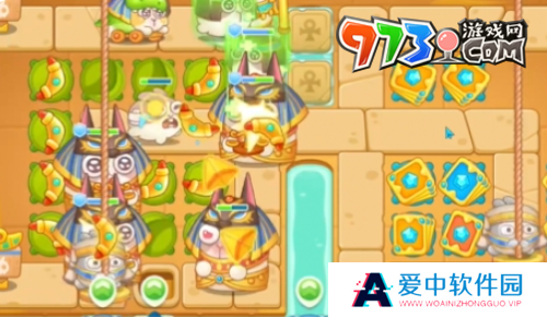 《保卫萝卜4》法老归来第102关通关攻略