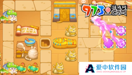 《保卫萝卜4》法老归来第101关通关攻略